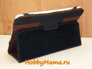 Как сделать кожаный чехол для планшета своими руками