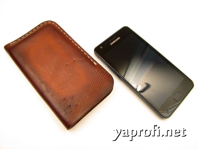 Кожаный чехол для смартфона своими руками
