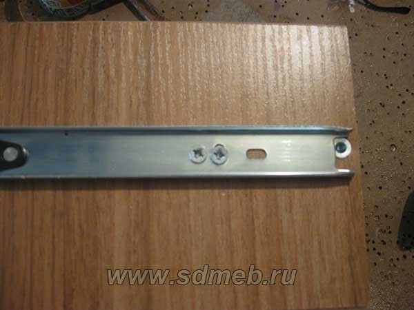 установка и регулировка шариковых направляющих